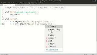 [1/2] SPPU SPOSL - FIFO Page Replacement in Python