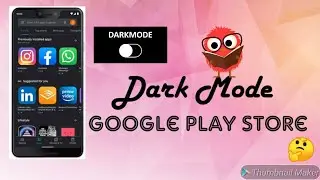How To Enable Dark Mode in Play Store on Anroid/ios | Google Play Store Dark Mode Tutorial