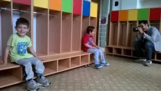 Óvodai színes szekrények
