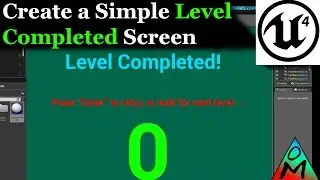 UE4 Tutorial | Easy Level Completed UMG Screen