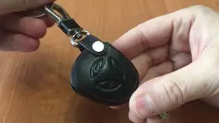 Кожаный чехол для штатного ключа лада Калина / Гранта / Приора / Датсун с  Алиэкспресс (Aliexpress)