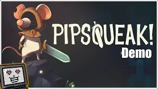 Tiny Mouse Pixel Search-Action Platformer Gameplay Demo | Pipsqueak!