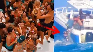 Police ARREST Entitled Rich Brats Dumping Trash In Ocean