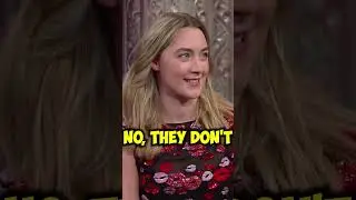 Saoirse Ronan Teaches Stephen Colbert An Irish Accent 