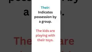 Difference b/w Their,There and They’re?