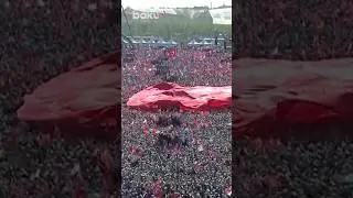 Президент Турции Реджеп Тайип Эрдоган собрал 1,7 миллион человек на митинге в Стамбуле