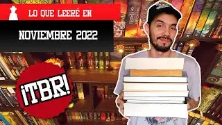TBR noviembre 2022 (Lo que leeré en este mes)