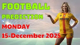 FOOTBALL PREDICTIONS 15 DEC 2025 | LALIGA | SERIE A | BUNDESLIGA| THE MATCH PREDICTOR