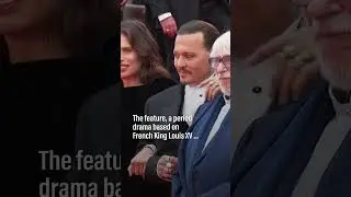 Johnny Depp receives warm welcome at Cannes