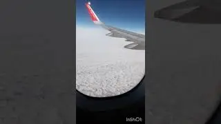 МОЙ ПЕРВЫЙ ПОЛЕТ НА САМОЛЕТЕ. ПАРИМ НАД ОБЛАКАМИ.