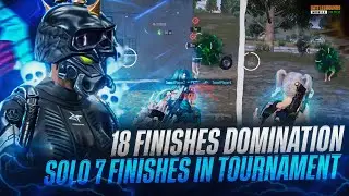 18 FINISHES WWCD ☮️ | SOLO 7 FINISHES | IGL POV 🇮🇳