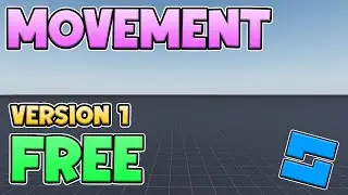 Movement System + Dash/Crouch/Slide | Roblox Studio「 FREE 」