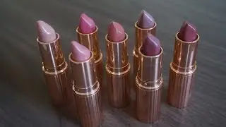 Charlotte Tilbury Lipstick Swatches