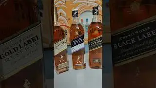 Johnnie Walker Whiskies ..#johnniewalker #shorts