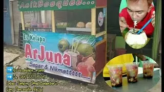 Abdul Sidiq Sekarang Buka Usaha | Es Kelapa Muda Kekinian Banjarbaru