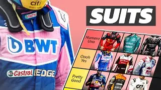My 2022 Formula 1 Driver Suit Tier List