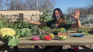 What's Growing in the Garden?  Cauliflower Ceviche Recipe