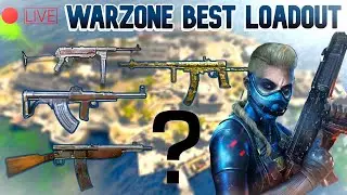 🔴LIVE | What is the Best loadout for Warzone ? | SA Streamer