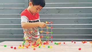 Kids video - Little Engineer Project For Kids #6 Build Gumdrop Towers (Kids Learning Video)中文字幕