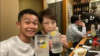 Dinner bareng mama Jepang nih !!