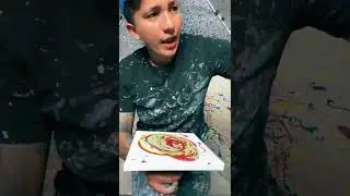 Attempting to Make “Ugly Spin Art”