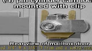 Salsbury Industries 3624AFU 4B Plus Horizontal Mailbox, 24 A Doors 23 Usable, Front Loading, USPS A