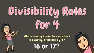 DIVISIBILITY RULE OF 4 | GRADE 5