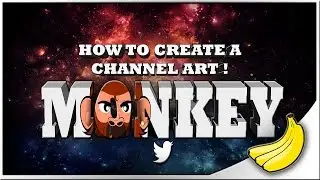 HOW TO : Create A Professional Channel Art in PhotoShop CS6 ( Beginners )
