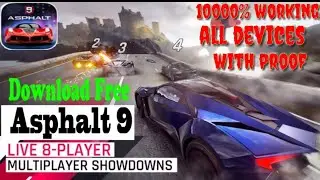 Asphalt 9 legend Now Play On Android 100% Working Invalid License And Not Compatible Problem Solve