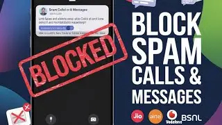 Block spam calls & messages | Jio Airtel Vodafone BSNL.