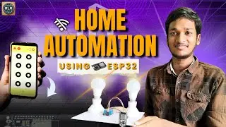 DIY Home Automation Using ESP32 | No WiFi Needed | In Telugu |