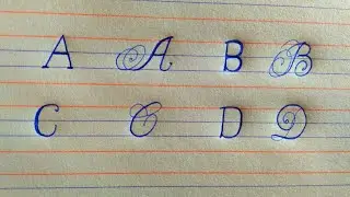 प्रिंट और कर्सिव हैंडराइटिंग कैसे लिखें  |  अंग्रेज़ी a से z . कैसे लिखें |  English capital letter
