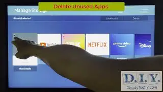 Samsung TV Delete Unused Apps | SMART TV CARE