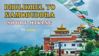 Namobuddha Hiking (Dhulikhel to Namobuddha Monastery Day Hike) : Samsung M21 Mobile Vlog