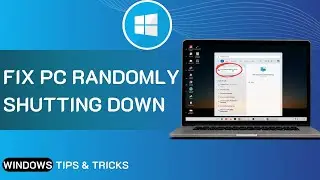 PC Randomly Shutting Down In Windows 11/10/ 8/7 |  How To Fix Laptop Suddenly Turn Off By Itself
