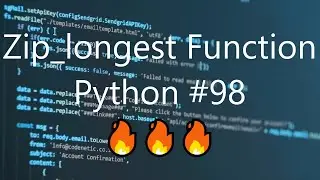 #98 Zip_longest Function - Python Tips & Tricks | 