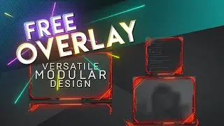 🆓 Free Animated Webcam Overlay for Twitch