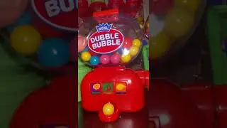 Mini Red Dubble Bubble Gumball Machine 🌈🌈🌈 
