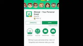 Bitmoji for Android - Generate Your Cartoon Avatar