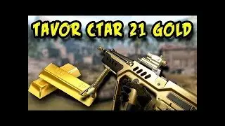 WarFace золотой Tavor Ctar 21 Minimovie