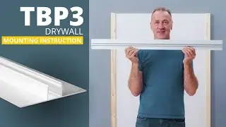 TBP3 LED Drywall Profile | installation instruction