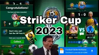 football strike™- Striker Cup 2023🏆I couldn't finish striker cup😭 lose my 3 chances 😲