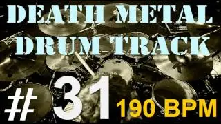 #31 DEATH METAL | DRUM TRACK 190 bpm