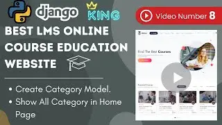 #8 Create Category Model And Retrieved All Categories and Show In Home Page 