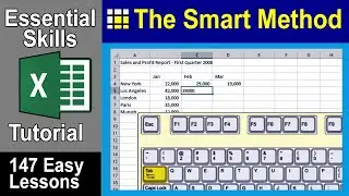 2-1: Enter and Edit Text and Numbers in an Excel Worksheet