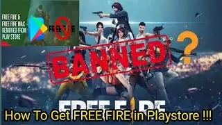 How to get FreeFire in Playstore? || Official information from Government and Garena || GW SANDY