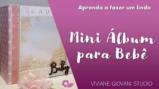 Faça um Scrapbook álbum para bebê ou maternidade