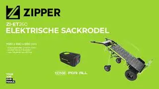 Zipper ZI-ET260 akkukäyttöinen nokkakärry 260kg