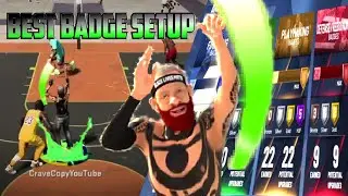 *NEW* BEST PLAYMAKING SHOT CREATOR BADGE SETUP AND JUMPSHOT AFTER PATCH 14! BEST BADE SETUP NBA2K20!