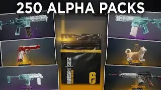 Opening 250 Shadow Legacy Alpha Packs BUT for Every 10 Alpha Packs I USE KALI - Rainbow Six Siege